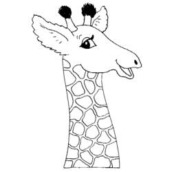 ぬりえページ: キリン (動物) #7221 - 無料の印刷可能なぬりえページ