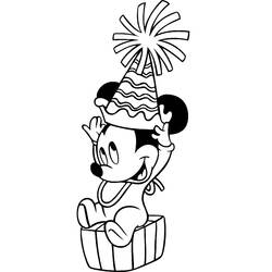 ぬりえページ: ミッキー (アニメ映画) #170111 - 無料の印刷可能なぬりえページ