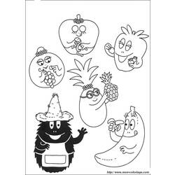 ぬりえページ: バーバパパ (漫画) #36498 - 無料の印刷可能なぬりえページ