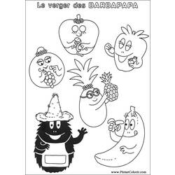 ぬりえページ: バーバパパ (漫画) #36521 - 無料の印刷可能なぬりえページ