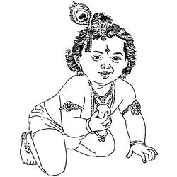 ぬりえページ: ヒンズー教の神話 (神々と女神) #109294 - 無料の印刷可能なぬりえページ