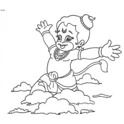 ぬりえページ: ヒンズー教の神話 (神々と女神) #109367 - 無料の印刷可能なぬりえページ