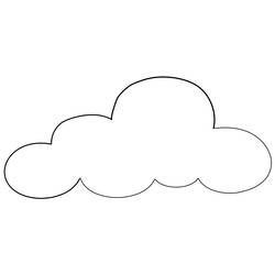 ぬりえページ: 雲 (自然) #157308 - 無料の印刷可能なぬりえページ