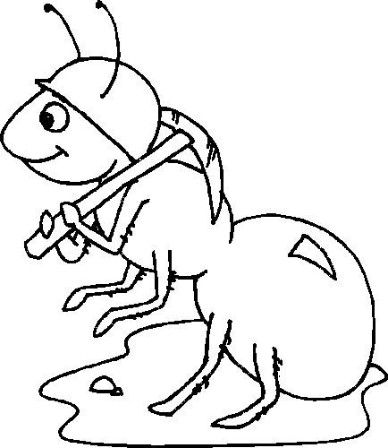 ぬりえページ: 蟻 (動物) #6930 - 無料の印刷可能なぬりえページ
