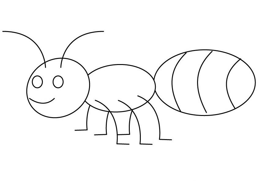 ぬりえページ: 蟻 (動物) #6941 - 無料の印刷可能なぬりえページ