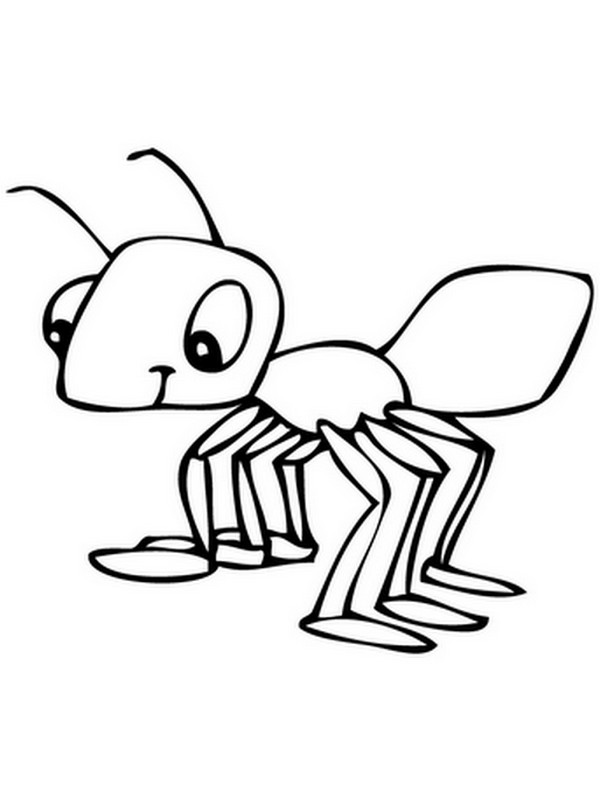 ぬりえページ: 蟻 (動物) #6988 - 無料の印刷可能なぬりえページ
