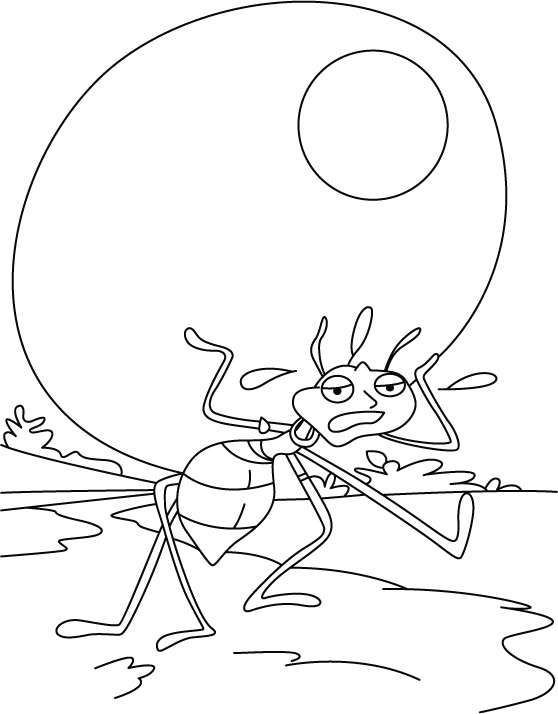 ぬりえページ: 蟻 (動物) #7030 - 無料の印刷可能なぬりえページ