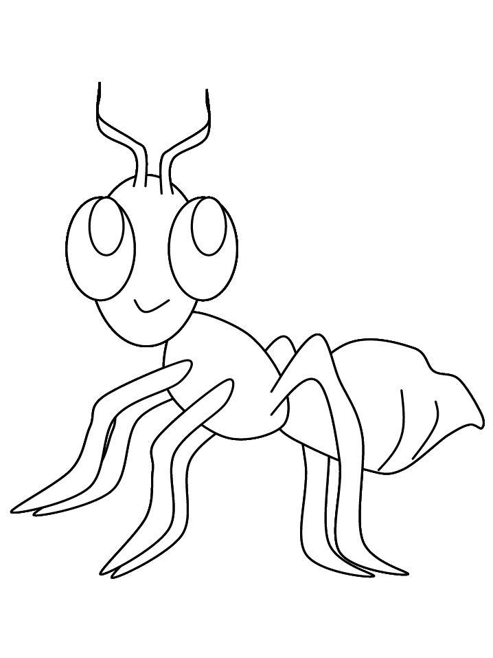 ぬりえページ: 蟻 (動物) #7062 - 無料の印刷可能なぬりえページ