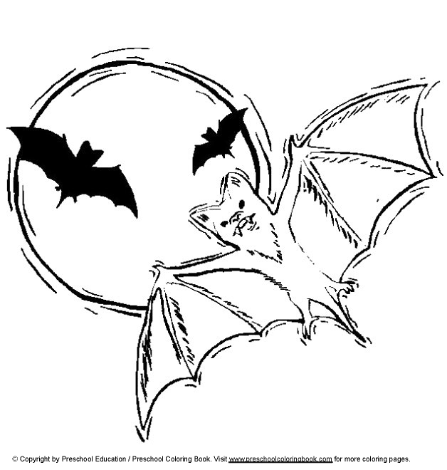 ぬりえページ: コウモリ (動物) #1979 - 無料の印刷可能なぬりえページ