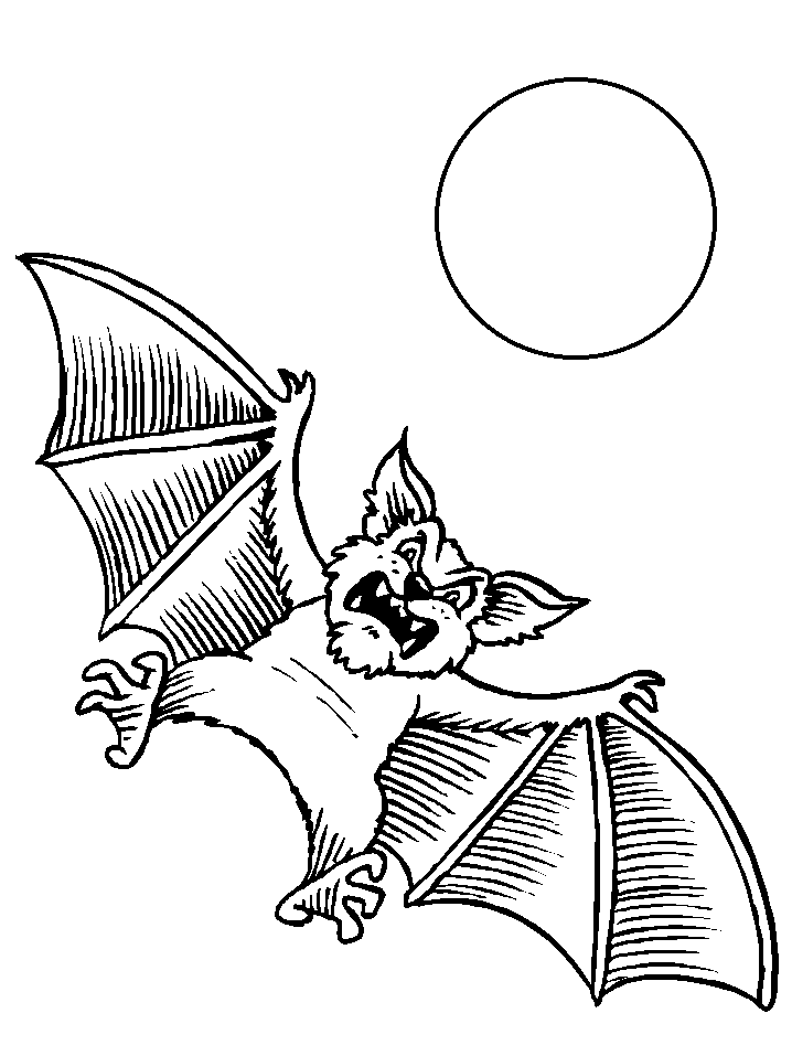 ぬりえページ: コウモリ (動物) #1995 - 無料の印刷可能なぬりえページ