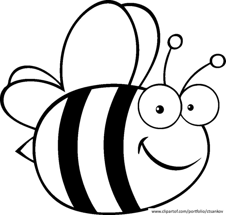 ぬりえページ: 蜂 (動物) #106 - 無料の印刷可能なぬりえページ