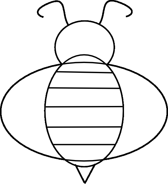 ぬりえページ: 蜂 (動物) #118 - 無料の印刷可能なぬりえページ