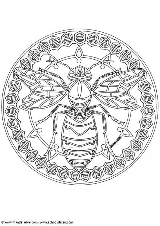 ぬりえページ: 蜂 (動物) #153 - 無料の印刷可能なぬりえページ