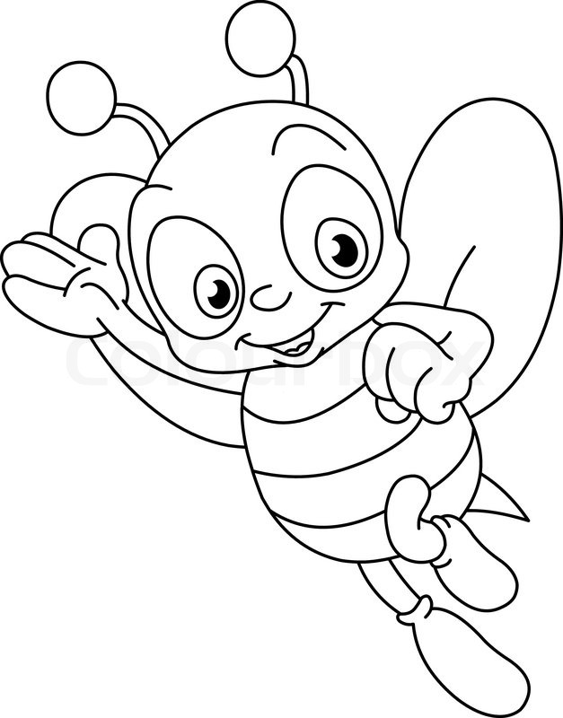 ぬりえページ: 蜂 (動物) #162 - 無料の印刷可能なぬりえページ