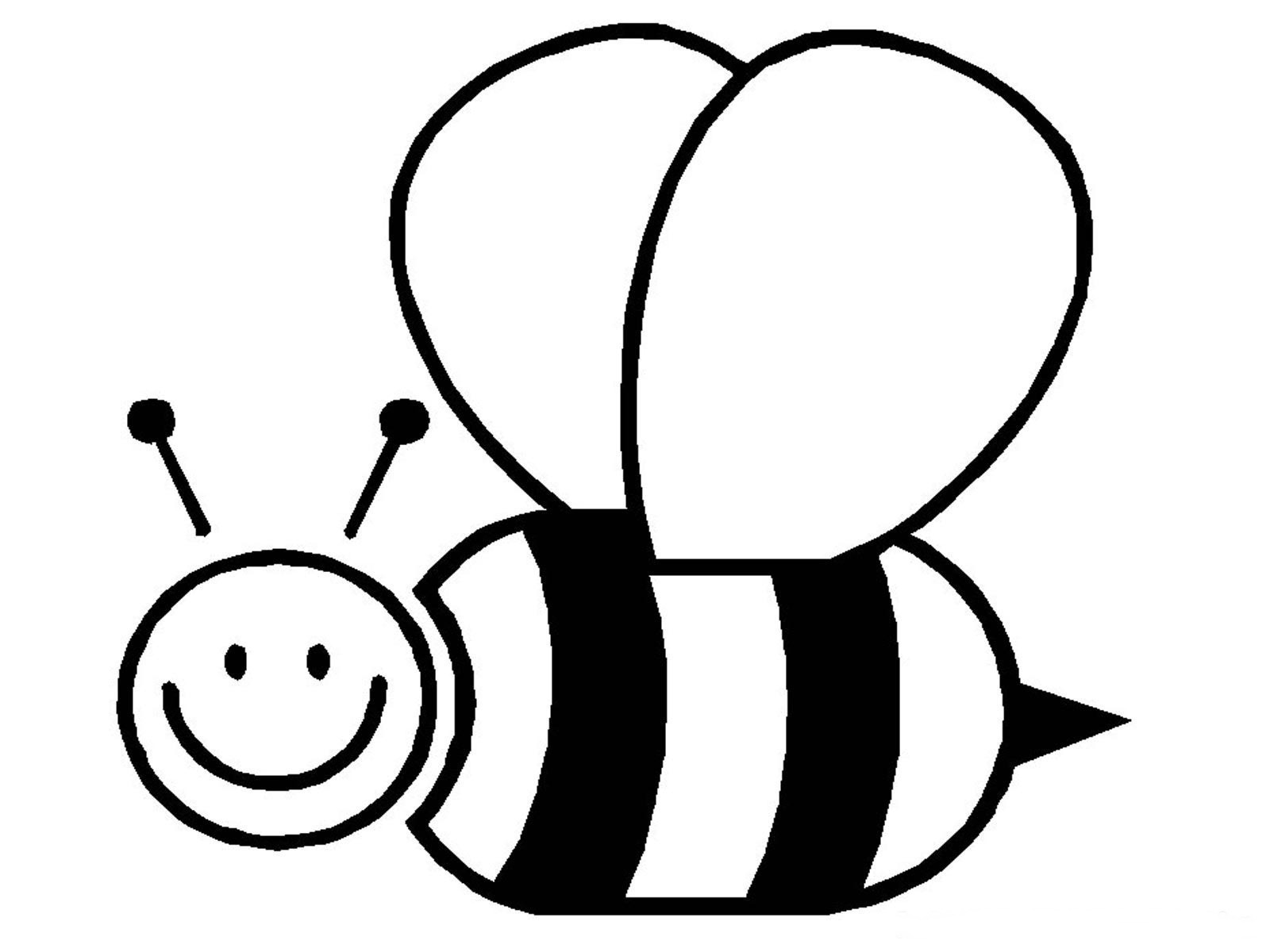 ぬりえページ: 蜂 (動物) #74 - 無料の印刷可能なぬりえページ