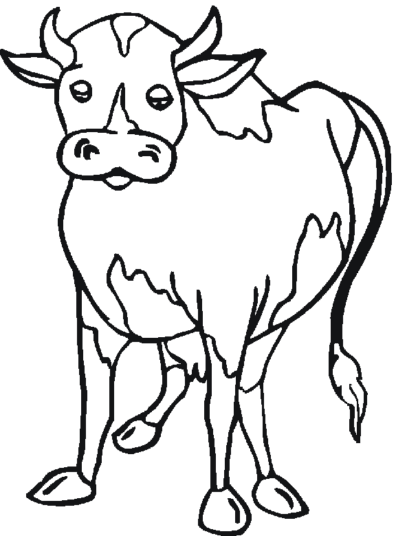 ぬりえページ: 牛肉 (動物) #1344 - 無料の印刷可能なぬりえページ