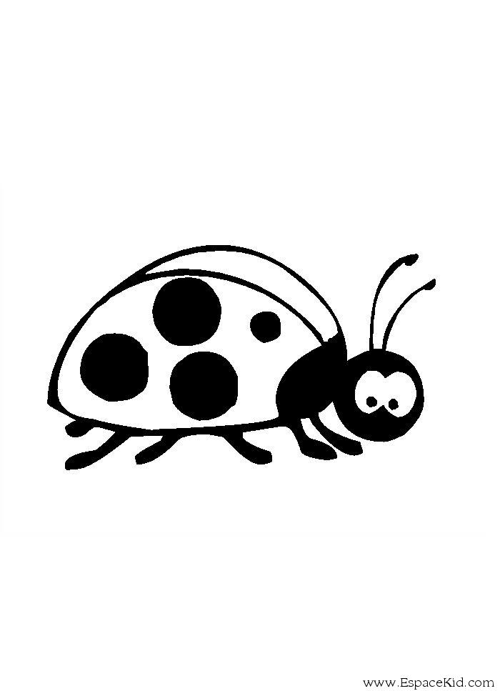 ぬりえページ: てんとう虫 (動物) #3393 - 無料の印刷可能なぬりえページ