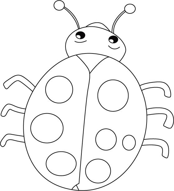 ぬりえページ: てんとう虫 (動物) #3427 - 無料の印刷可能なぬりえページ