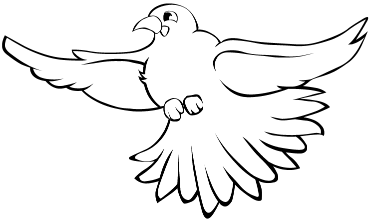 ぬりえページ: 鳥 (動物) #11891 - 無料の印刷可能なぬりえページ