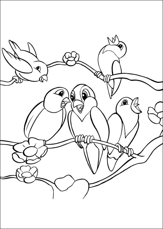 ぬりえページ: 鳥 (動物) #11906 - 無料の印刷可能なぬりえページ