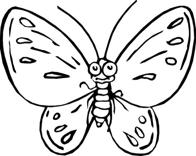 ぬりえページ: 蝶 (動物) #15666 - 無料の印刷可能なぬりえページ
