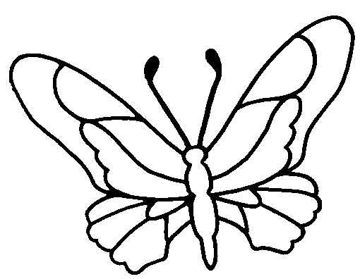 ぬりえページ: 蝶 (動物) #15683 - 無料の印刷可能なぬりえページ