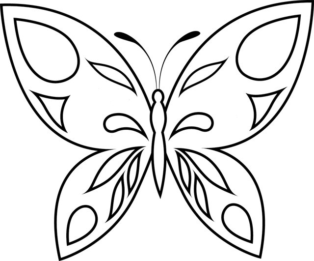 ぬりえページ: 蝶 (動物) #15696 - 無料の印刷可能なぬりえページ
