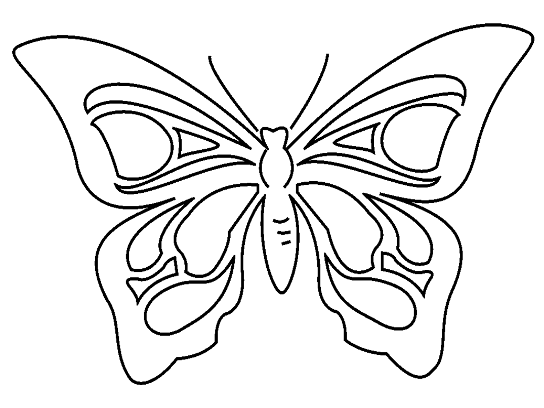 ぬりえページ: 蝶 (動物) #15707 - 無料の印刷可能なぬりえページ