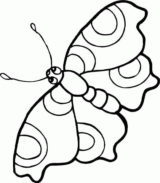 ぬりえページ: 蝶 (動物) #15708 - 無料の印刷可能なぬりえページ