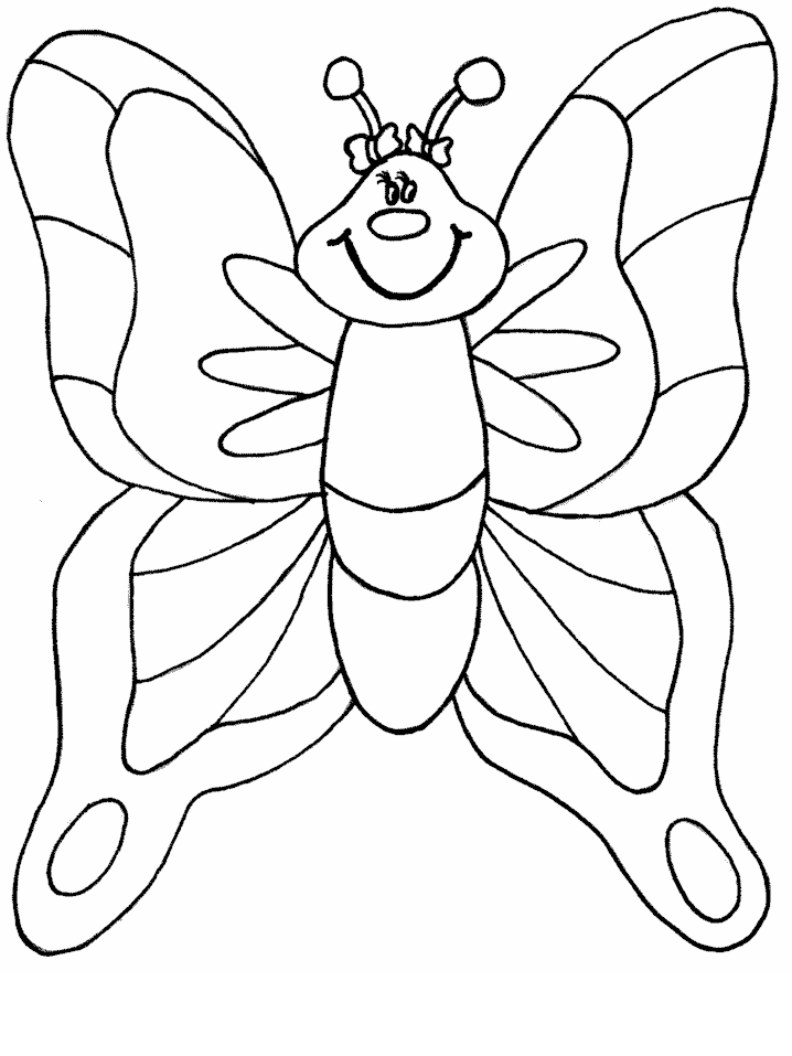 ぬりえページ: 蝶 (動物) #15712 - 無料の印刷可能なぬりえページ