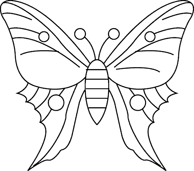 ぬりえページ: 蝶 (動物) #15726 - 無料の印刷可能なぬりえページ