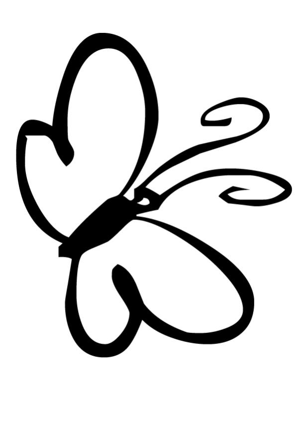 ぬりえページ: 蝶 (動物) #15733 - 無料の印刷可能なぬりえページ