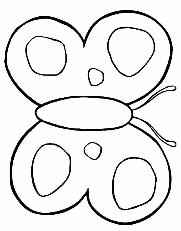ぬりえページ: 蝶 (動物) #15754 - 無料の印刷可能なぬりえページ