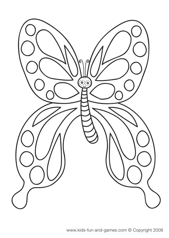 ぬりえページ: 蝶 (動物) #15787 - 無料の印刷可能なぬりえページ