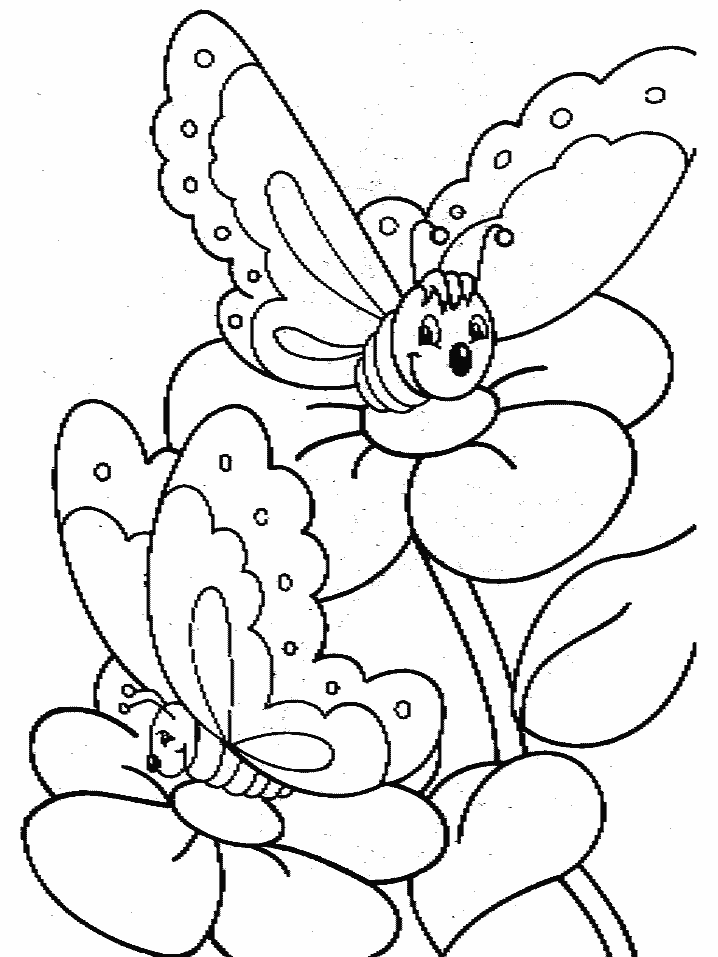 ぬりえページ: 蝶 (動物) #15833 - 無料の印刷可能なぬりえページ