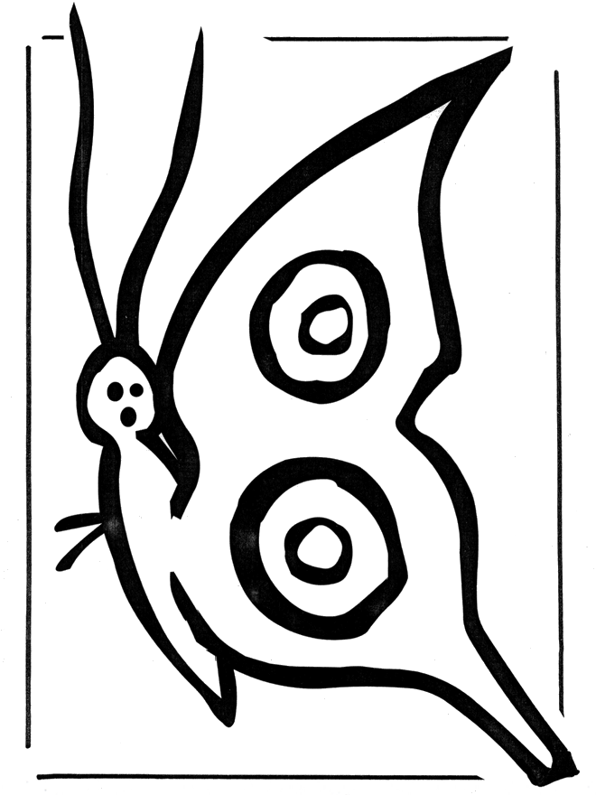 ぬりえページ: 蝶 (動物) #15839 - 無料の印刷可能なぬりえページ