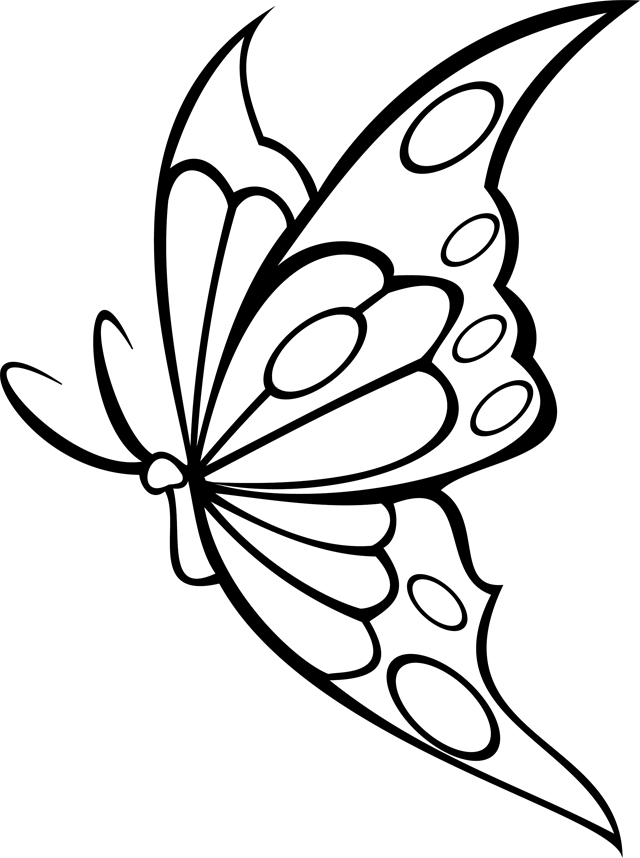 ぬりえページ: 蝶 (動物) #15848 - 無料の印刷可能なぬりえページ
