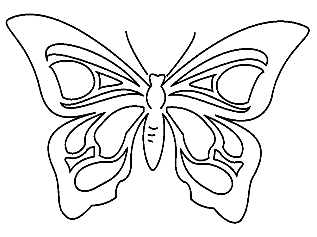 ぬりえページ: 蝶 (動物) #15850 - 無料の印刷可能なぬりえページ