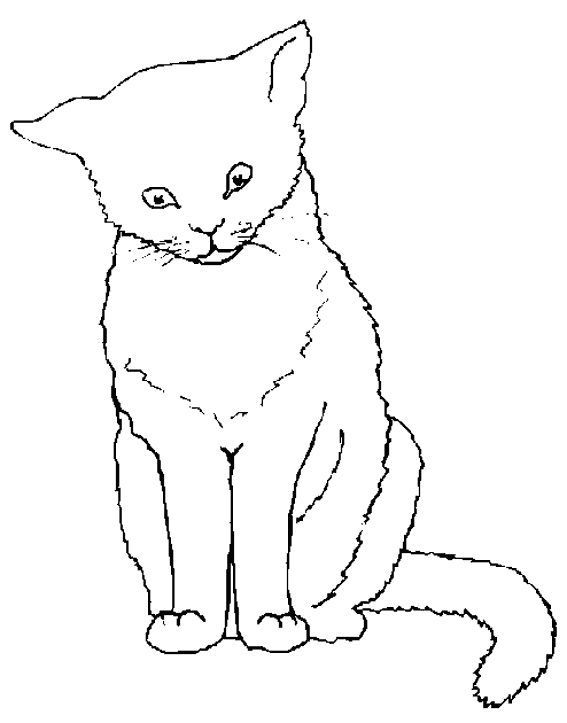 ぬりえページ: 猫 (動物) #1783 - 無料の印刷可能なぬりえページ