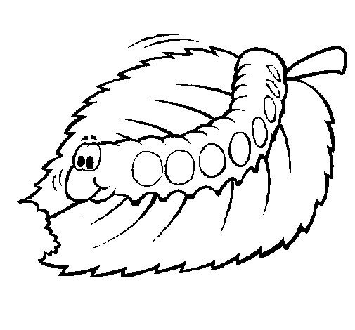 ぬりえページ: 毛虫 (動物) #18268 - 無料の印刷可能なぬりえページ