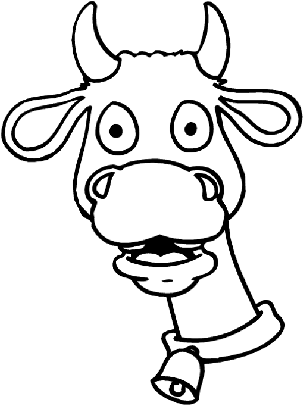 ぬりえページ: 牛 (動物) #13220 - 無料の印刷可能なぬりえページ