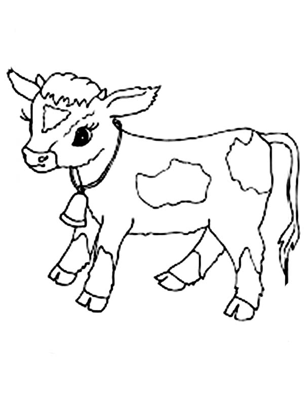 ぬりえページ: 牛 (動物) #13264 - 無料の印刷可能なぬりえページ