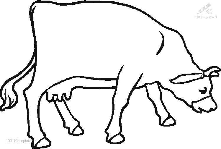 ぬりえページ: 牛 (動物) #13291 - 無料の印刷可能なぬりえページ