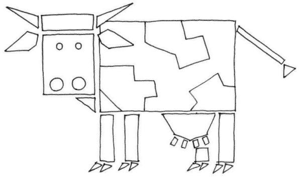 ぬりえページ: 牛 (動物) #13362 - 無料の印刷可能なぬりえページ