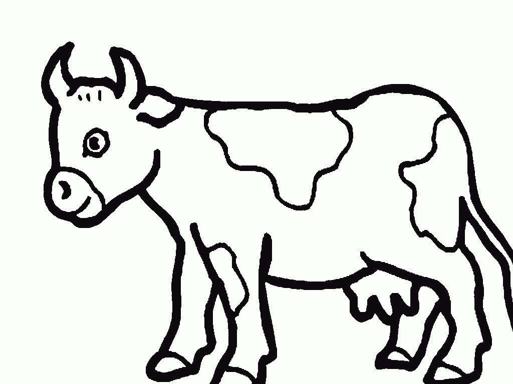 ぬりえページ: 牛 (動物) #13373 - 無料の印刷可能なぬりえページ