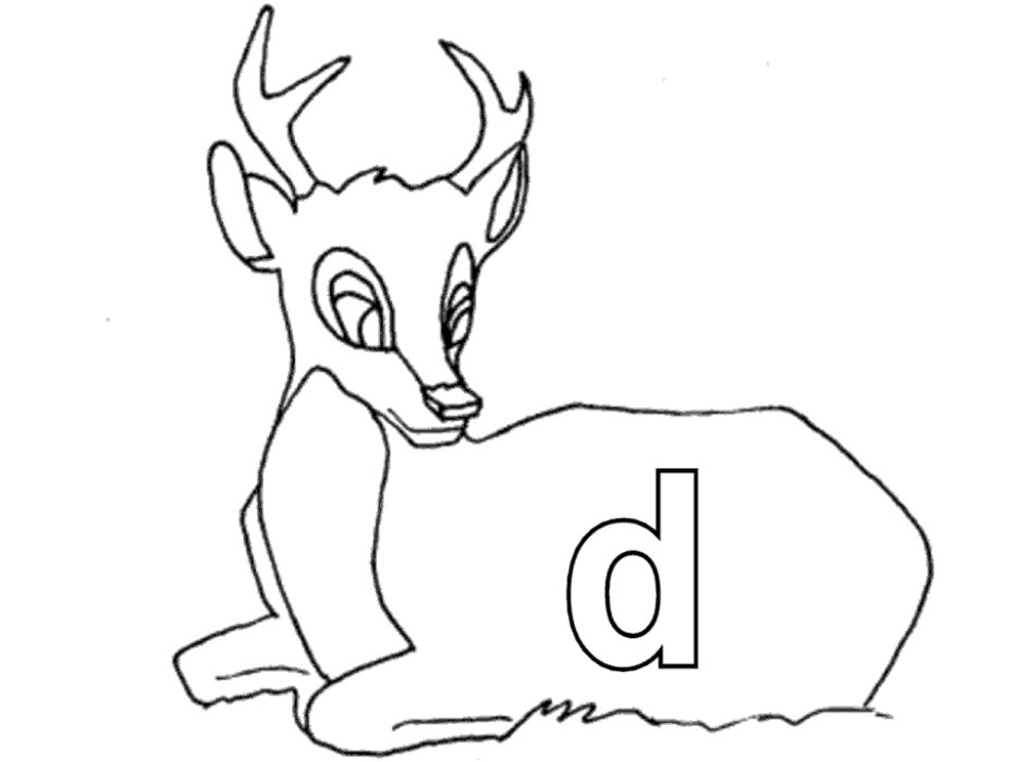 ぬりえページ: 鹿 (動物) #2710 - 無料の印刷可能なぬりえページ