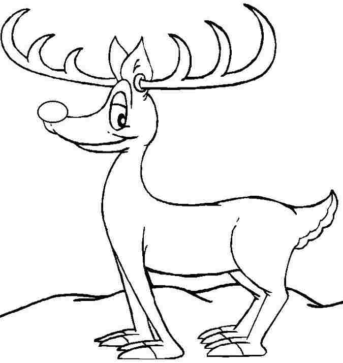 ぬりえページ: 鹿 (動物) #2715 - 無料の印刷可能なぬりえページ