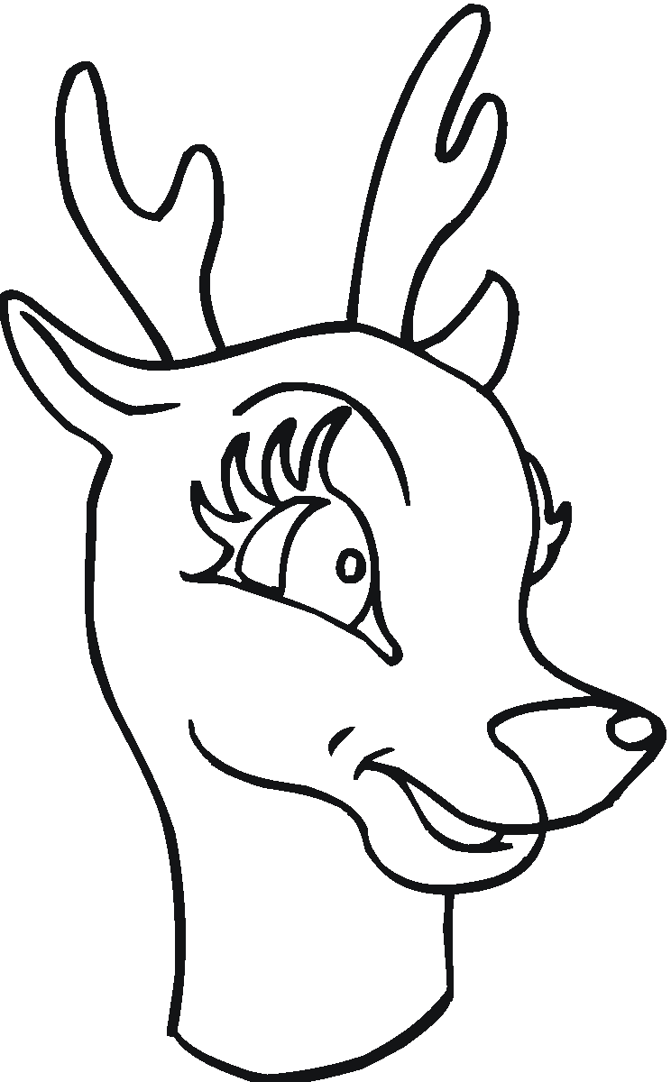 ぬりえページ: 鹿 (動物) #2728 - 無料の印刷可能なぬりえページ