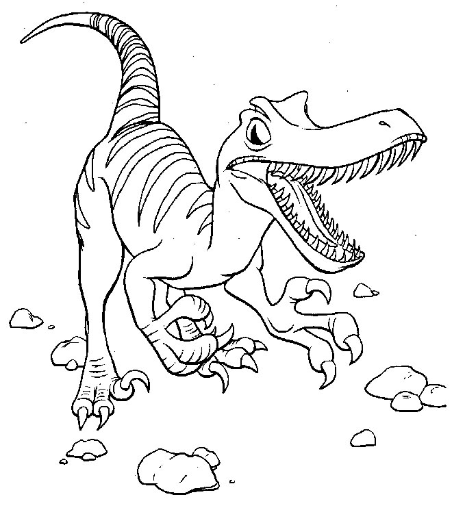 ぬりえページ: 恐竜 (動物) #5492 - 無料の印刷可能なぬりえページ