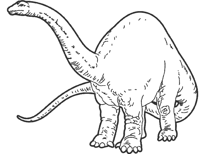 ぬりえページ: 恐竜 (動物) #5498 - 無料の印刷可能なぬりえページ